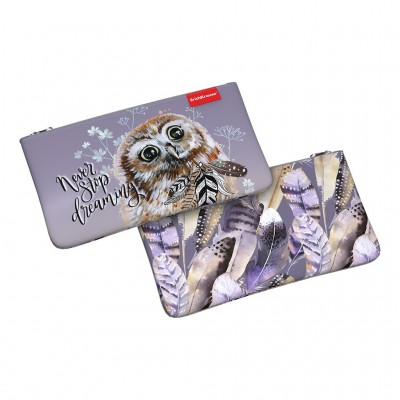 Пенал-косметичка 220x120мм Dreamy Owl 54606 ERICH KRAUSE 