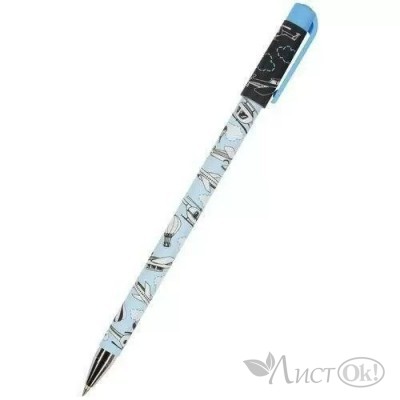 Ручка шариковая 0.5 мм синяя 