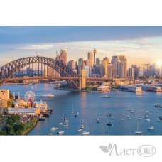 Картина по номерам 40х50 см Мост в Сиднее. (20цв)  в коробке ХК-0930 