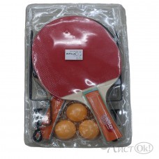 Набор для настольного тенниса (2 ракетки,3 шарика, сетка) в блистере AN01014 