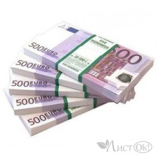 Пачка купюр. 500 евро (цена за пачку) 9-51-0017 Миленд 