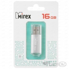 Флешка USB память 16Gb  Unit Silver 13600-FMUUSI16 Mirex 