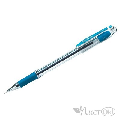 Ручка шариковая 0.4 мм синяя 