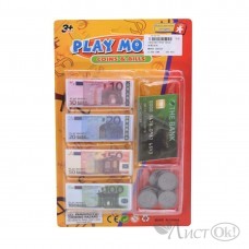Игровой набор банкнот, монет и кредитная карта, блистер 929-061A Наша игрушка 