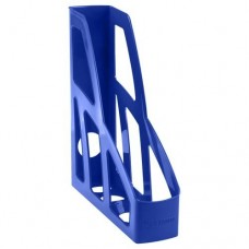 Лоток для бумаг вертикальный Лидер синий, шир. 75мм ЛТВ-30451 Стамм 