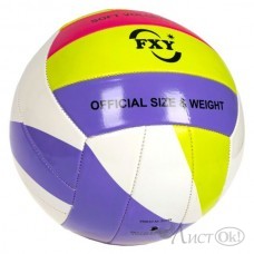 Мяч волейбольный PVC, 250г, 1 слой, размер 5 Т112240 FXY 