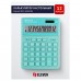 Калькулятор настольный 12 разр. двойное питание, 155*204*33мм, бирюзовый SDC-444X-GN Eleven 