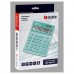 Калькулятор настольный 12 разр. двойное питание, 155*204*33мм, бирюзовый SDC-444X-GN Eleven 