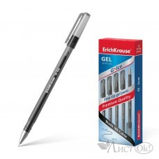 Ручка гелевая 0.5 мм черная G-Ice 39004 ERICH KRAUSE 
