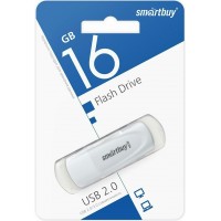 Флешка USB память 16Gb Scout белый SB016GB2SCW/114144 SmartBuy 