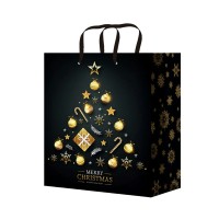 Пакет подарочный бумага 22*31*10 см 