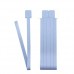 Набор закладок , пластик, 6шт самоклеящиеся, св. голубые 37.6 см 2921-124 DPSkanc 