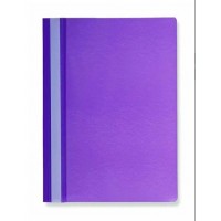 Папка-скоросш. А5 прозр.верх, пластик, 130/180мкм фиолетовый VP-200 (ПС-200-А5) 
