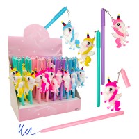 Ручка гелевая 0.5 мм синяя 