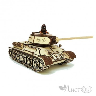 Моделирование Танк Т-34-85, 633 дет. Т-34 Lemmo 