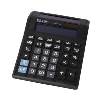 Калькулятор 12-разр. 155*210*25 мм, черный, 