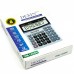 Калькулятор настольный 12-разр.190*145*18 мм, двойное питание, металлик, 