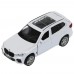 Машинка инерц. металл. BMW X5 M-SPORT 12 см, двери, багаж, бел, кор. X5-12-WH ТехноПарк 