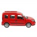 Машинка инерц. металл. FIAT DOBLO 12 см, двери, багаж, красный, кор. DOBLO-12-RD ТехноПарк 