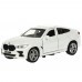 Машинка инерц. металл. BMW X6 длина 12 см, двери, багаж, белый, кор. X6-12-WH ТехноПарк 