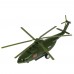 Вертолет инерц. металл ТРАНСПОРТНЫЙ 20 см, люк, подв дет, зелен, кор. COPTER-20-GN ТехноПарк 