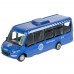 Автобус металл инерц, свет-звук  IVECO DAILY 15 см, двери, синий, кор. DAILY-15SLCIT-BU ТехноПарк 