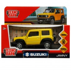 Машинка инерц. металл. SUZUKI JIMNY 11,5 см, двери, багаж, желтый, кор. JIMNY-12-YEBK ТехноПарк 