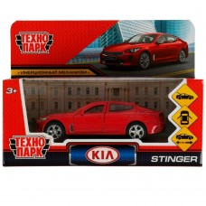 Машинка инерц. металл. KIA STINGER длина 12 см, двери, багаж., красный, кор. STINGER-12-RD ТехноПарк 