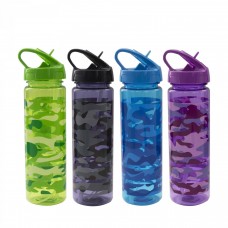 Бутылка для воды 620 мл, спортивная, пластик, ассорти AL10495 Alingar 