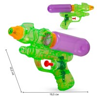 Бластер  водный 19,5см в пакете 3 цвета  627-54 Tongde 