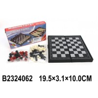 Игра  шашки-шахматы-нарды, пластик B2324062 