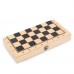 Игра 3в1 Шахматы, Шашки, Нарды /дерево/ W7781 в коробке 2160154 Tongde 