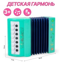 Игрушка Гармонь 18*5,5*14см 2021 в коробке 2067589 Tongde 