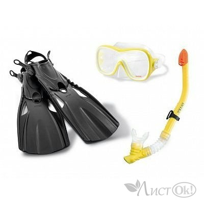 Набор для плавания 3 предмета Intex Wave Rider Sports Sets 55658 