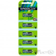 Батарейка 23A Ergolux 5xBL (цена за 1 шт) 053814 Ergolux 