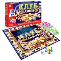 Игра настольная Экономическая «Клуб миллионеров» 4031 Русский стиль 