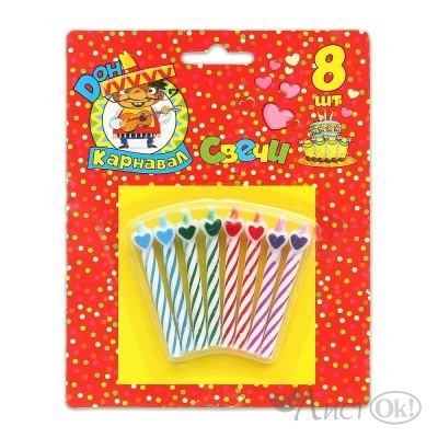 Набор Свечей для торта  Набор Свечей для торта