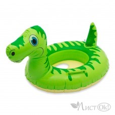 Надувка. Игрушка для плавания Надувной круг Динозаврик 75см в пакете X17906 Tongde 