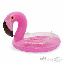Надувка. Игрушка для плавания круг Фламинго 60см в пакете X17917 Tongde 