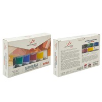 Краска акрил. 6 цв. 75 мл. матовые, туба, Набор Studio VAAMS-0675  Краска акрил. 6 цв. 75 мл. матовые, туба, Набор Studio VAAMS-0675