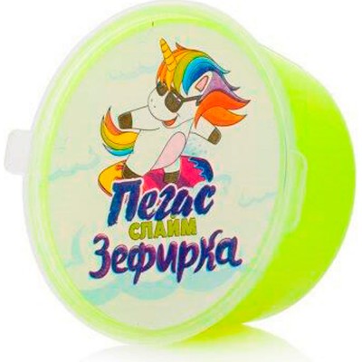 Слайм Зефирка желтый  50 грамм 00504 Игрушки-Потягушки 