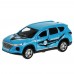 Машинка инерц. металл. 338054 Машина металл HYUNDAI SANTAFE SPORT 12 см, двер, багаж, инерц, голубой, кор. Технопарк в кор. 338054 Технопарк 