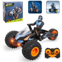 Игрушка на упр. Квадроцикл 20см /трюковый/ USB ЗВУК,СВЕТ LH-C052S в коробке 2314276 Tongde 
