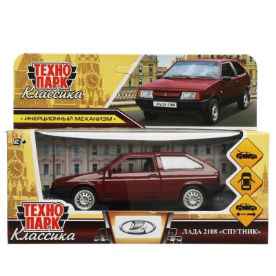 Машинка инерц. металл. LADA-2108 