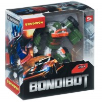 Трансформер 2в1 BONDIBOT робот-зелёный внедорожник, BOX 17,4x15,7x8,5 см, арт. 888-6, ВВ4345 Bondibon 