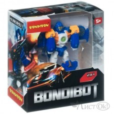 Трансформер 2в1 BONDIBOT робот-самолёт, BOX 17,4x15,7x8,5 см, арт. 888-8, ВВ4347 Bondibon 