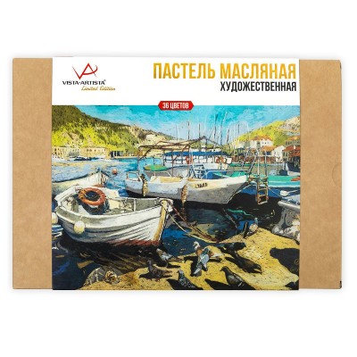Пастель масляная 36 цв. художественная Limited edition VAOPL-36 VISTA-ARTISTA 