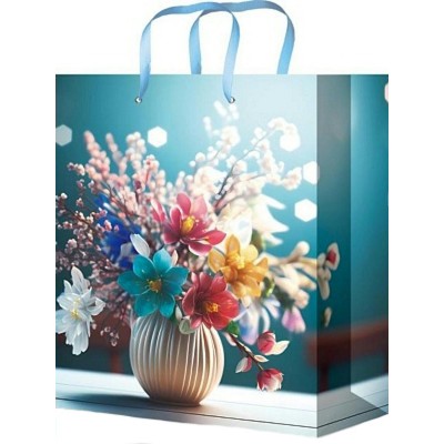 Пакет подарочный 14x20x6,5 см (МS) 