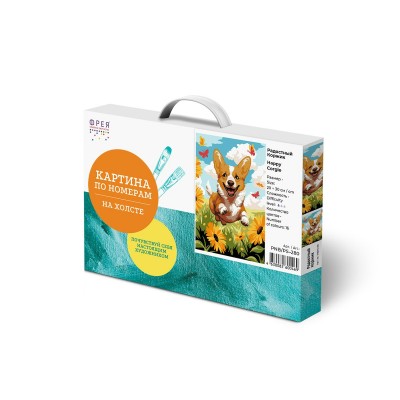 Картина по номерам 20х30 см 