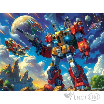 Пазлы 160 эл. СУПЕРТРАНСФОРМЕР УК160-1989 Рыжий кот 